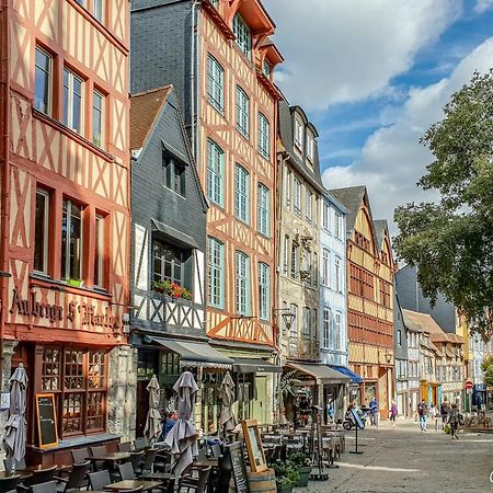 Ancien Hotel Particulier - Pl Du Vieux Marche 4 Pers 鲁昂 外观 照片
