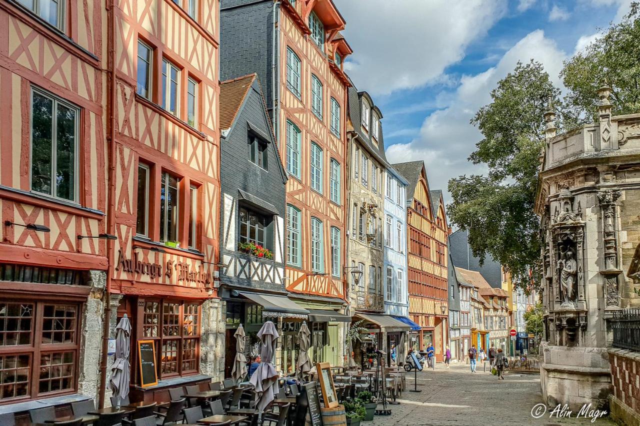 Ancien Hotel Particulier - Pl Du Vieux Marche 4 Pers 鲁昂 外观 照片
